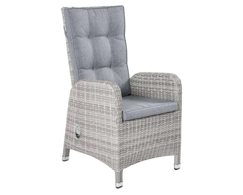 L.C. Wholesaler Positionsstuhl NIZZA in white grey von L.C. Wholesaler