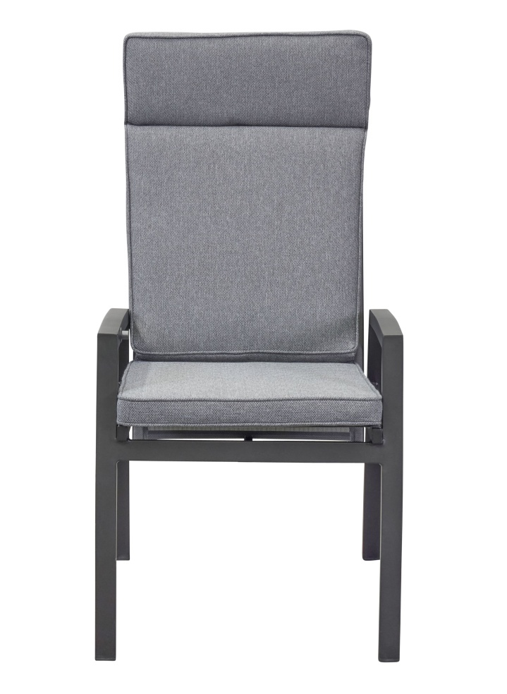 L.C. Wholesaler Positionsstuhl SONDRINO ca. B58 H110 T72 cm in Textilene anthrazit/silber L.C. Wholesaler Positionsstuhl SONDRINO ca. B58 H110 T72 cm in Textilene anthrazit/silber von L.C. Wholesaler
