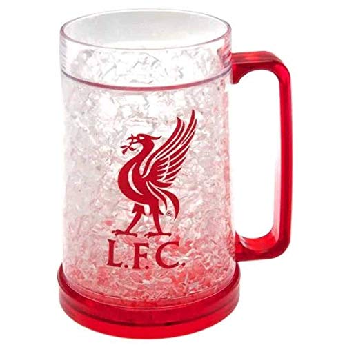 LFC Offizielles Liverpool Fußball-Wappen Gefrierschrank Bierkrug für eiskaltes Bier, 473 ml von L.F.C