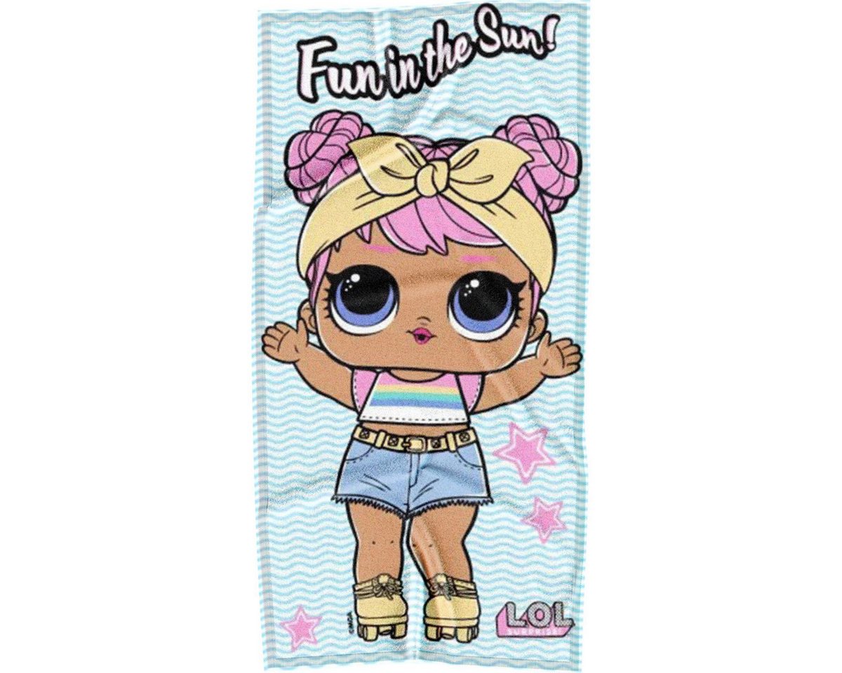 L.O.L. SURPRISE! Duschtuch Merbaby Mädchen, Frottee (1-St) von L.O.L. SURPRISE!