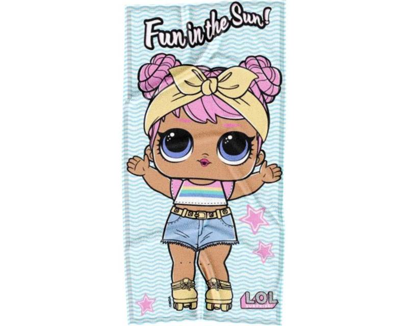 L.O.L. SURPRISE! Duschtuch Merbaby Mädchen, Frottee (1-St) von L.O.L. SURPRISE!