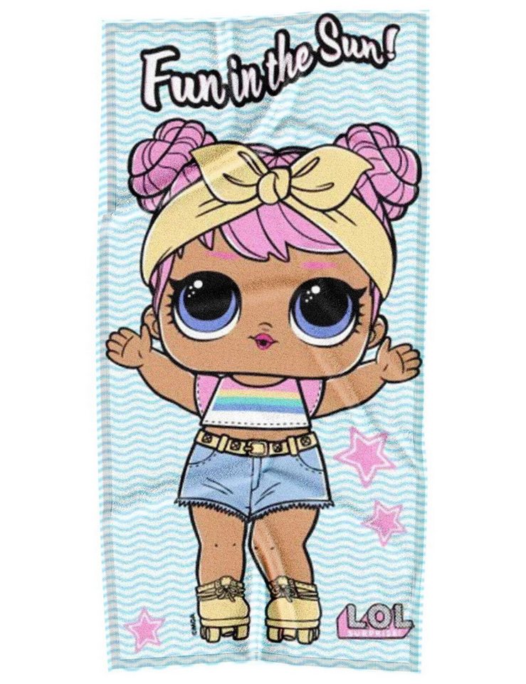L.O.L. SURPRISE! Kapuzenhandtuch Handtuch L.O.L. Surprise!, 100% Polyester (1-St) von L.O.L. SURPRISE!