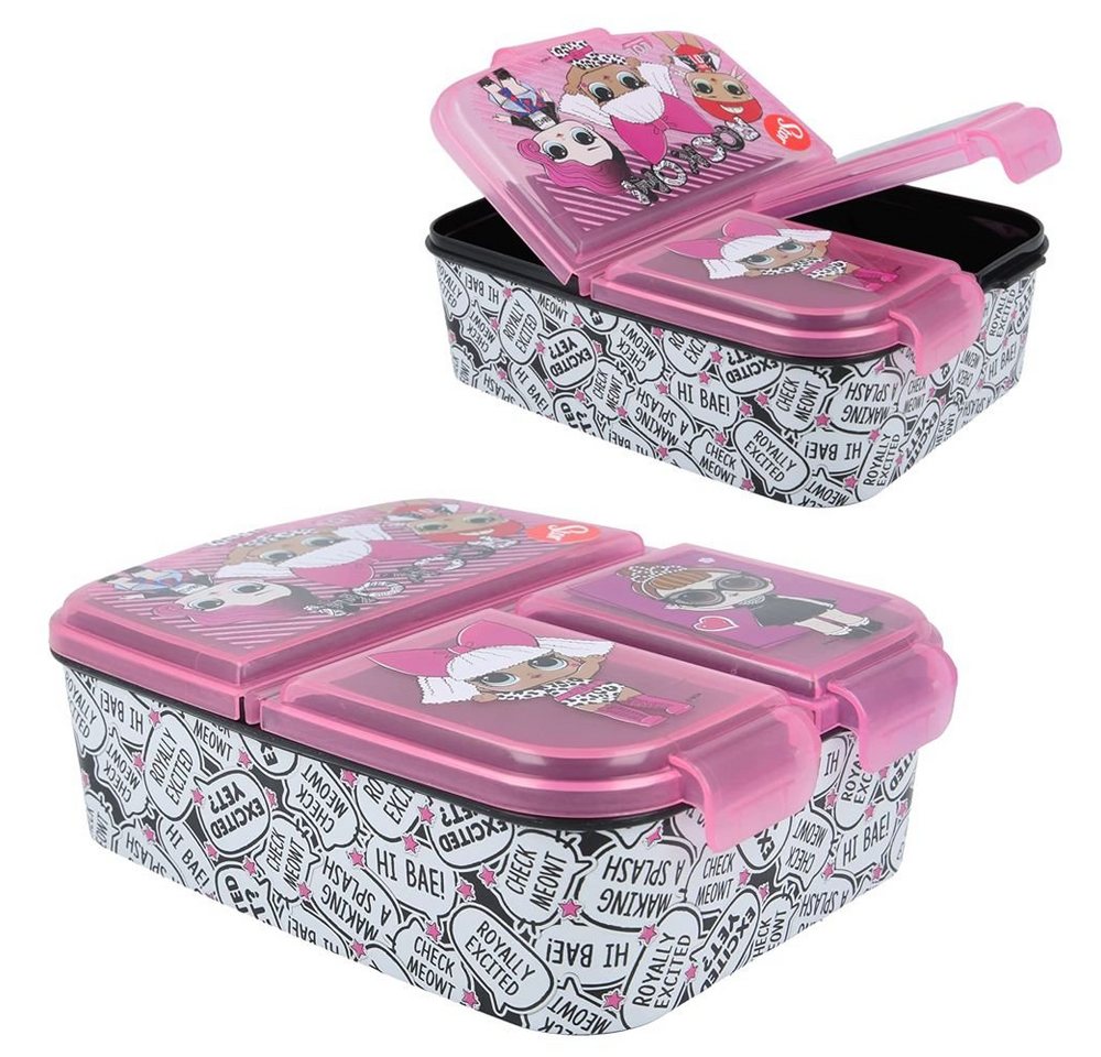 L.O.L. SURPRISE! Lunchbox Brotdose 3 getrennte Fächer L.O.L. Surprise Lunch Vesper Dose L.O.L. SURPRISE! Lunchbox Brotdose 3 getrennte Fächer L.O.L. Surprise Lunch Vesper Dose von L.O.L. SURPRISE!
