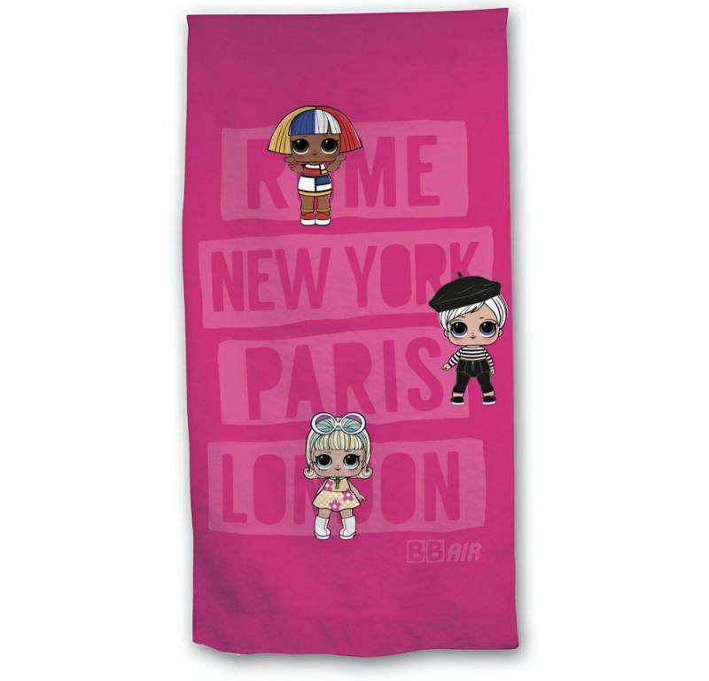 L.O.L. SURPRISE! Strandtuch LOL Surprise Mikrofaser Strandtuch Badetuch XL 70 x 140 cm von L.O.L. SURPRISE!