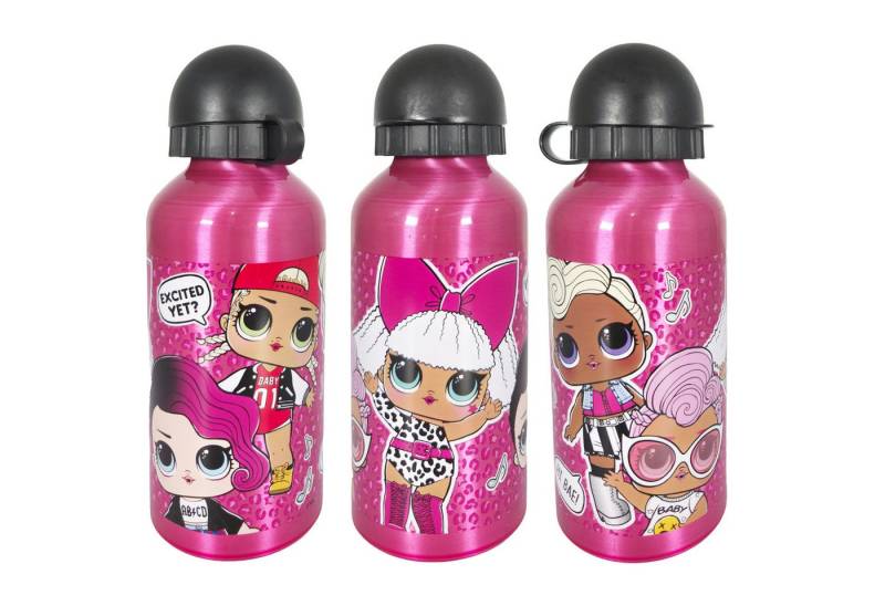L.O.L. SURPRISE! Trinkflasche LOL Surprise Mädchen ALU - Wasserflasche Flasche 400 ml von L.O.L. SURPRISE!