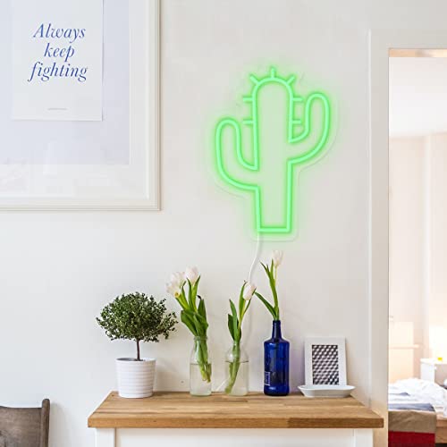 LED Signs CACTUS 40 LIFESTYLE GREEN von CANDY SHOCK