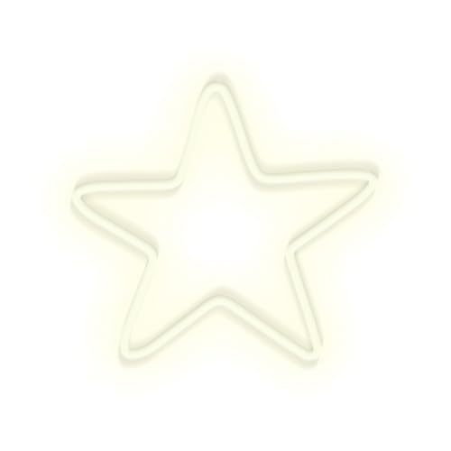 LED Signs Star 40 LIFESTYLE WARM WHITE von CANDY SHOCK