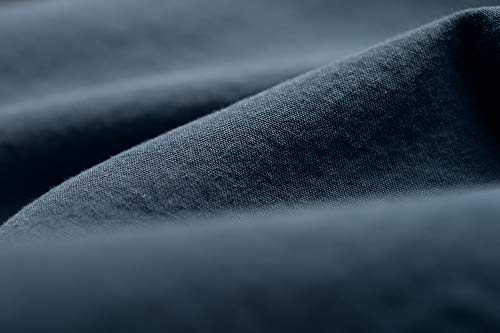 L1NK STUDIO Bettwäsche 240 X 220 cm - Bettbezug Baumwolle 100% (Perkal 200 Fäden) für Bett 150 cm Uni einfarbig Noche von L1NK STUDIO