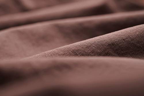 L1NK STUDIO Kopfkissenbezug Uni einfarbig für Bett 135 cm (45X155cm) 100% Baumwolle (Perkal 200 Fäden) Teja von L1NK STUDIO