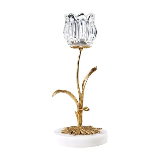 Kerzenhülsenhalter Licht Kerzenhalter Ornamente mit Basis Hause Esstisch Dekoration Kristall Glas Kerzenhülsenhalter Licht Kerzenhalter Ornamente mit Basis Hause Esstisch Dekoration Kristall Glas von L3s9mPzVb4