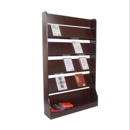 L3s9mPzVb4 Bodenstehender Zeitschriftenständer Bodenstehender Zeitungsständer, Informationsständer aus Holz, Aufbewahrung von Werbung, Bodenzeitungsständer(Klein) von L3s9mPzVb4
