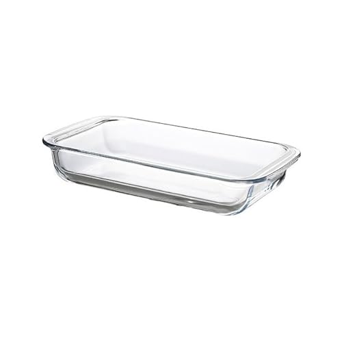 L3s9mPzVb4 Keramik-Auflaufform Glasauflaufform, Ofen, Mikrowelle, spezielle Utensilien, Haushaltsfischerei, Saft, Meeresfrüchte-Teller, Dampfplatte, rechteckige Platte(1L) von L3s9mPzVb4