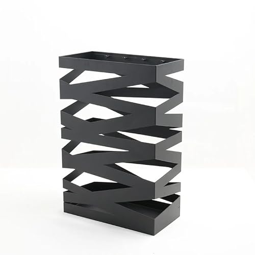 L3s9mPzVb4 Schirmständer Eingang Weiß Hof Regenschirm Rack Kleine Patio Corp Strand Eisen Stand Lagerung(Schwarz) von L3s9mPzVb4