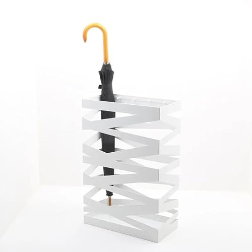 L3s9mPzVb4 Schirmständer Eingang Weiß Hof Regenschirm Rack Kleine Patio Corp Strand Eisen Stand Lagerung(Weiß) von L3s9mPzVb4