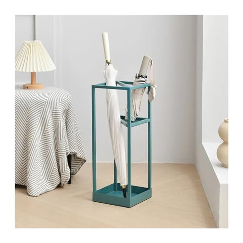 L3s9mPzVb4 Schirmständer Iron Landing Schirmständer Multifunktionaler Schirmhalter for Kinderwagen Hotel Lobby Regal(Blue) von L3s9mPzVb4