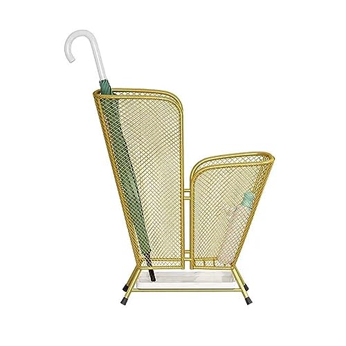 L3s9mPzVb4 Schirmständer Metall-Regenschirm-Aufbewahrungsständer, kommerzieller Regenschirmständer for den Innenbereich, Regenschirm-Eimer-Ständerhalter mit Marmor-Tropfschale, doppelschichtig(Gold) L3s9mPzVb4 Schirmständer Metall-Regenschirm-Aufbewahrungsständer, kommerzieller Regenschirmständer for den Innenbereich, Regenschirm-Eimer-Ständerhalter mit Marmor-Tropfschale, doppelschichtig(Gold) von L3s9mPzVb4