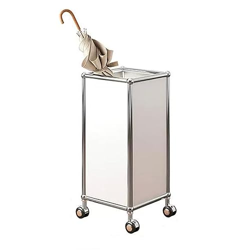 L3s9mPzVb4 Schirmständer Schirmständer aus Edelstahl, rollendes Metalldekor for den Eingangsbereich mit Rädern L3s9mPzVb4 Schirmständer Schirmständer aus Edelstahl, rollendes Metalldekor for den Eingangsbereich mit Rädern von L3s9mPzVb4