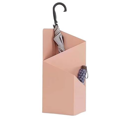 L3s9mPzVb4 Schirmständer Schirmständer for den Eingangsbereich, for Innenbereich, hält Ihre Böden trocken und ordentlich, stilvoller, Schirmeimer-Aufbewahrungsregal(Pink) von L3s9mPzVb4