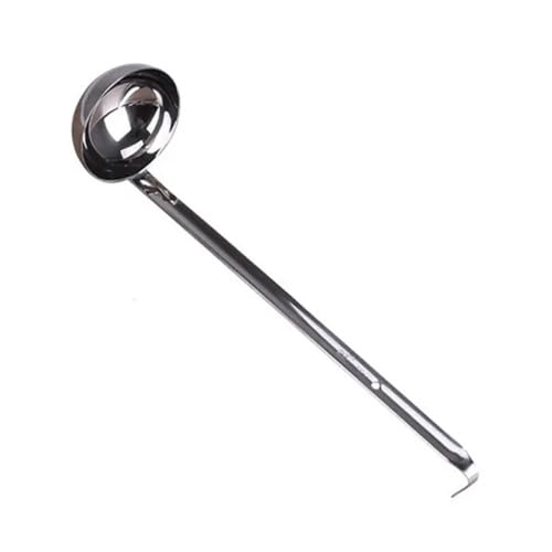 Suppenkelle 27 * 7 cm Edelstahl Verdicken Lange Griff Suppe Schöpfkelle Barb Hängen Home Restaurant Küche Kochen Werkzeug von L3s9mPzVb4