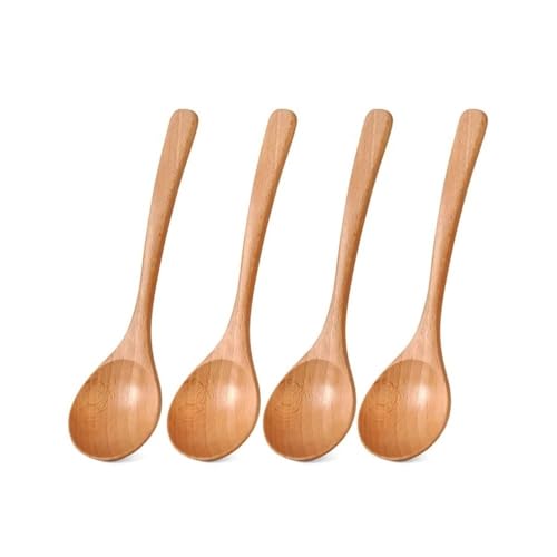 Suppenkelle 4-teiliges Set aus Holz Buche Suppe Löffel Küche Servieren Big Nudel Ramen Reis Schöpfkelle Geschirr Suppenkelle 4-teiliges Set aus Holz Buche Suppe Löffel Küche Servieren Big Nudel Ramen Reis Schöpfkelle Geschirr von L3s9mPzVb4