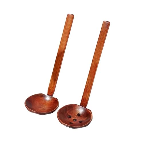 Suppenkelle Holzlöffel Schöpfkelle Ramen Langes Holz Küche Suppenkelle Sieb Servierset Home Restaurant Geschirr von L3s9mPzVb4