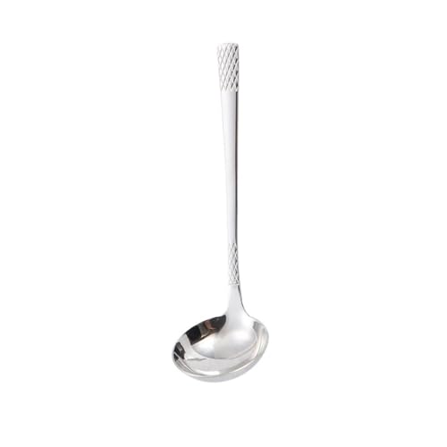 Suppenkelle Hot Pot Suppenkelle Löffel Edelstahl Entenmaulförmiger Löffel Suppensaucenlöffel Geschirr Schaufel Schöpfkelle Küchenkochutensilien(Klein) von L3s9mPzVb4