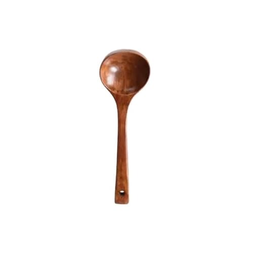 Suppenkelle Servierlöffel aus Holz, Schöpfkelle, große Suppenkelle aus Naturholz, Kochutensilien, handgefertigtes Geschirr for Küche, Restaurant, Brei Suppenkelle Servierlöffel aus Holz, Schöpfkelle, große Suppenkelle aus Naturholz, Kochutensilien, handgefertigtes Geschirr for Küche, Restaurant, Brei von L3s9mPzVb4