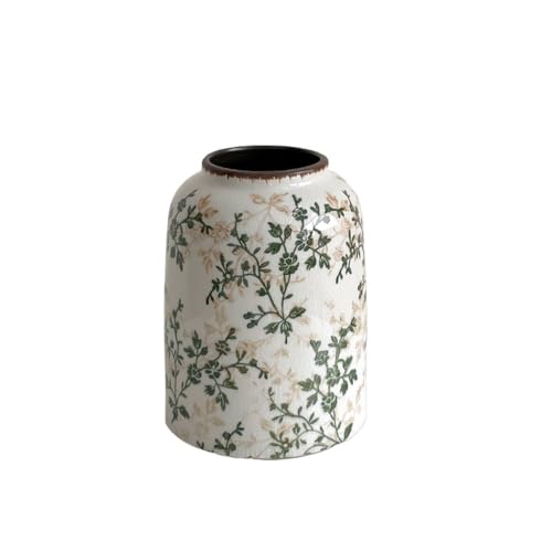 Vase für Dekor Eisrissige Keramikvase, Blumenarrangement for das Wohnzimmer, Trockenblumen-/Hydrokultur-Dekorationen Vase für Dekor Eisrissige Keramikvase, Blumenarrangement for das Wohnzimmer, Trockenblumen-/Hydrokultur-Dekorationen von L3s9mPzVb4