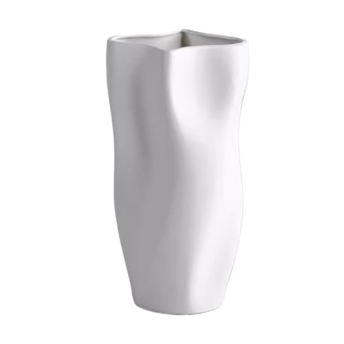 Vase für Dekor Hochwertige grüne Keramikvasendekorationen for Esstische, Wohnzimmer, Blumenarrangements, Design und dekorative Elemente(Weiß) von L3s9mPzVb4