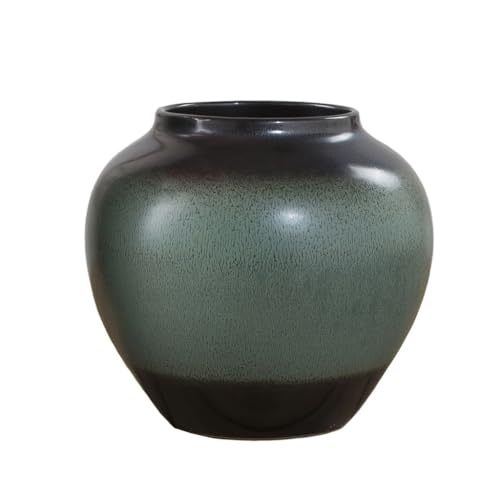 Vase für Dekor Keramik Glas Retro Getrocknete Blume Wasser Vase Tisch Anordnung Dekoration Hause Wohnzimmer TV Schrank Ornament von L3s9mPzVb4