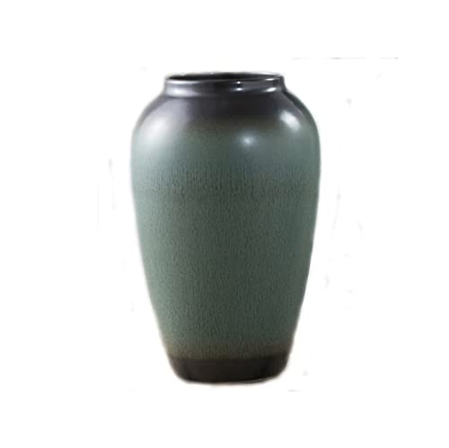 Vase für Dekor Keramiktopf, Hydrokultur, frische Blumen, getrocknete, Blumenarrangement, dekorative Vase, Retro-Dekoration for Zuhause, Wohnzimmer, Schlafzimmer(Mittel) von L3s9mPzVb4