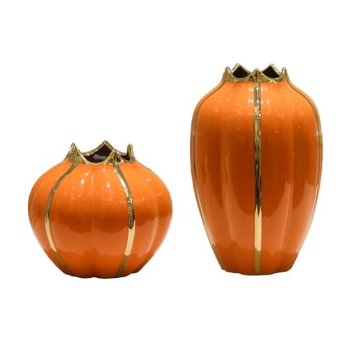 Vase für Dekor Keramikvase, Ornament, EIN Paar Moderne Tischgetrocknete Blumen, Blumenarrangement, Dekoration for Zuhause, Wohnzimmer, TV-Schrank von L3s9mPzVb4