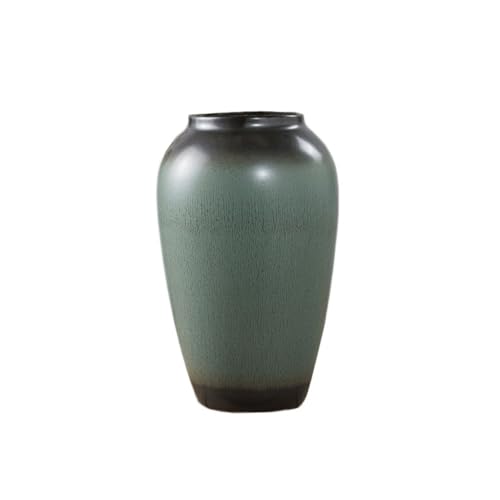 Vase für Dekor Keramikvase, Retro-Trockenblumen-Wasservase, Tisch-Blumenarrangement-Dekoration, Heim-, Wohnzimmer-, Arbeitszimmer-, TV-Schrank-Dekoration von L3s9mPzVb4