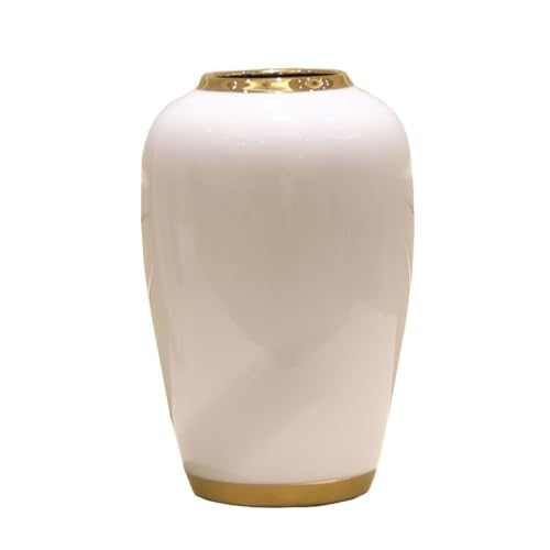 Vase für Dekor Keramikvase, TV-Schrank, Esstisch, Zuhause, Wohnzimmer, Dekoration, Moderne getrocknete Blumen, Blumenarrangement, Ornament-Vase von L3s9mPzVb4