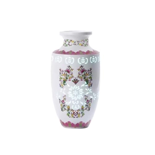 Vase für Dekor Keramische glasierte Exquisite Vase for Zuhause, Wohnzimmer, TV, Arbeitszimmer, Esstisch, Dekoration und Ornamente von L3s9mPzVb4