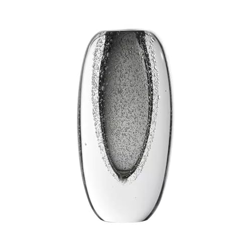 Vase für Dekor Minimalistische Moderne kreative Glasvase, helles Glas, Handwerkskunst, weiche Dekoration, Wohnzimmer, Foyer, Blumenarrangement, Ornamente(Groß) von L3s9mPzVb4