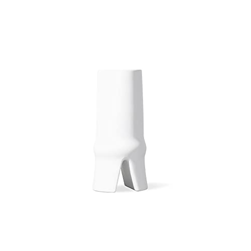 Vase für Dekor Moderne Kunst-Standvase, Hochzeitsarrangement, Blumenarrangement, Ornamente for Heimdekoration, Büro, Schlafzimmer, Desktop-Vasendekoration(Weiß) von L3s9mPzVb4