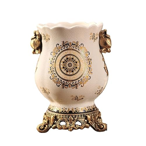 Vase für Dekor Neue Keramikvasen im chinesischen Stil, kreative Wohndekorationen, Keramikhandwerk, Vasendekorationen(A) von L3s9mPzVb4