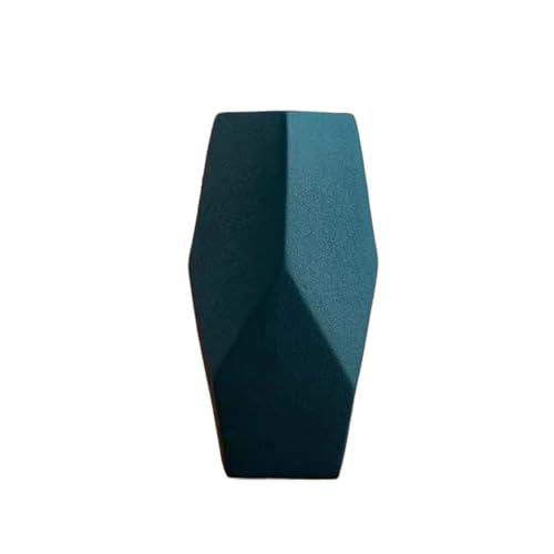 Vase für Dekor Schwarze Keramikvase, Wohnzimmer, Trockenblumen, Rosenarrangements, minimalistische Tischdekoration und Ornamente mit einem Gefühl von Luxus(Green) von L3s9mPzVb4