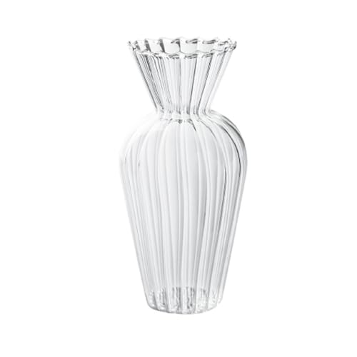 Vase für Dekor Transparente Glasvase Desktop-Dekoration Trockenblumen-Blumen-kleine Blumen-Gerät-Heim-Wohnzimmer-Hydrokultur-Blumentopf von L3s9mPzVb4