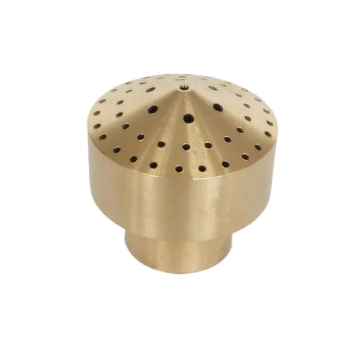1/2 "3/4" 1 "Messing Edelstahl Feuerwerk Brunnen Düse Sprinkler Sprühkopf Teich Pool Vorhang von Regen Brunnendüse(1l4 (Brass)) von L6NqIAG