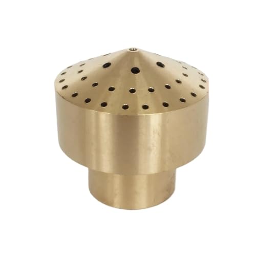 1/2 "3/4" 1 "Messing Edelstahl Feuerwerk Brunnen Düse Sprinkler Sprühkopf Teich Pool Vorhang von Regen Brunnendüse(3l4 (Brass)) von L6NqIAG