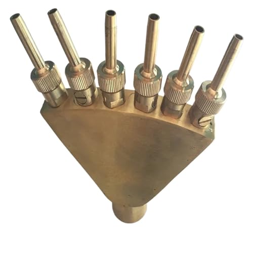 1 "1,5" Messing-Blüten-Brunnendüsen Pool-Teich-Sprühkopf Landschaftsbrunnen-Sprühdüsen Brunnendüse(DN25) von L6NqIAG