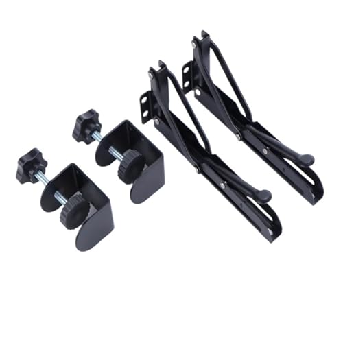 2 STÜCKE L-förmige faltbare Desktop-Halterung, stanzfreies, platzsparendes Desktop-Verlängerungsplatten-Rack, Hardware-Zubehör Klappkonsole 2 STÜCKE L-förmige faltbare Desktop-Halterung, stanzfreies, platzsparendes Desktop-Verlängerungsplatten-Rack, Hardware-Zubehör Klappkonsole von L6NqIAG