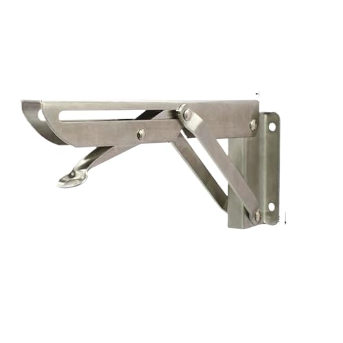 8/10/12 Zoll Dreieck-Klappwinkelhalterung Schwere Unterstützung Einstellbare Wandmontage Bank Tisch Regalhalterung Möbel Klappkonsole(10inch,Color 2) von L6NqIAG