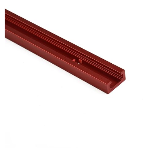 Aluminiumlegierung 300-600 mm T-Schiene T-Nut Gehrungslehre Werkzeuge for Holzbearbeitung Router Vorrichtung Schlitz Tischkreissäge Tisch DIY T-Slot Schiene(400mm) von L6NqIAG
