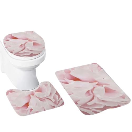 L6NqIAG Home Bathroom Floor Mats Bath Foot Mat Accessories Rug Toilet Bathtub Carpet Badezimmer Teppiche Sets(Type2) von L6NqIAG