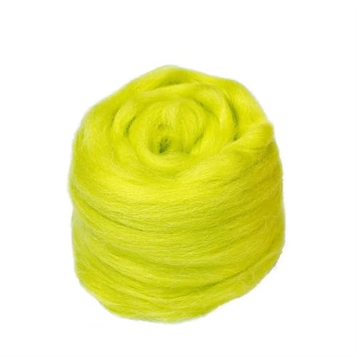 L6NqIAG Wollfilzfaser, weiches Roving, Wollfaser, DIY-Handwerk, Nadelfilzmaterialien, Werkzeug for Anfänger Nadelfilzwolle(S10,20g) von L6NqIAG