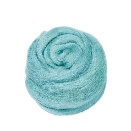 L6NqIAG Wollfilzfaser, weiches Roving, Wollfaser, DIY-Handwerk, Nadelfilzmaterialien, Werkzeug for Anfänger Nadelfilzwolle(S22,20g) von L6NqIAG
