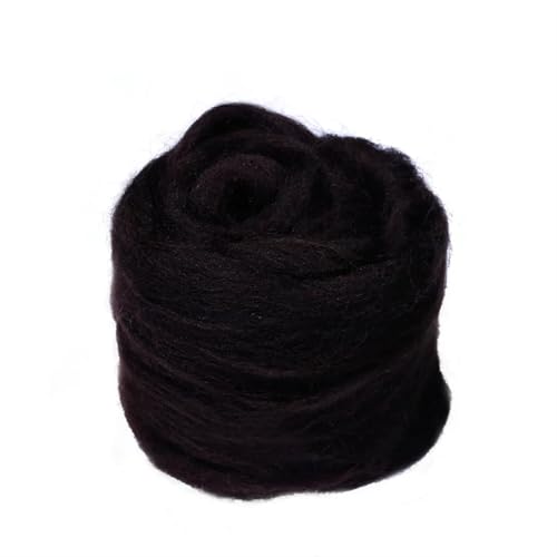 L6NqIAG Wollfilzfaser, weiches Roving, Wollfaser, DIY-Handwerk, Nadelfilzmaterialien, Werkzeug for Anfänger Nadelfilzwolle(S37,20g) von L6NqIAG